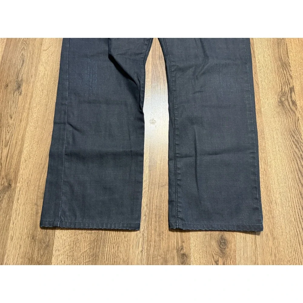 Alfani Jeans Mens 36x30 Black Adult Slim Straight Cotton Casual Excellent